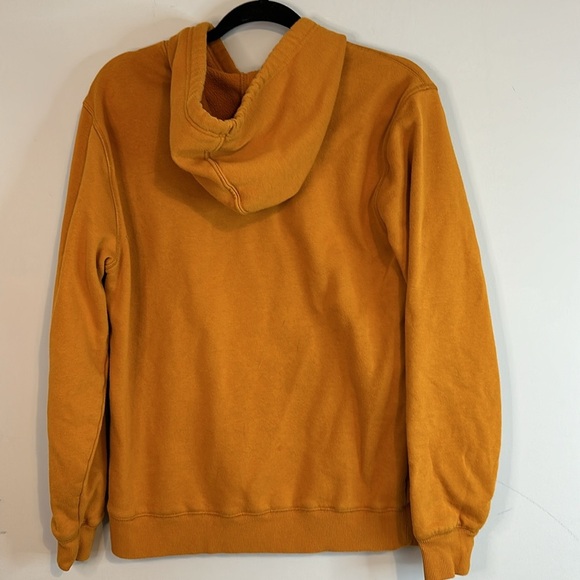 Menβs Leviβs Mustard Yellow Comfy Hoodie - Picture 4 of 4